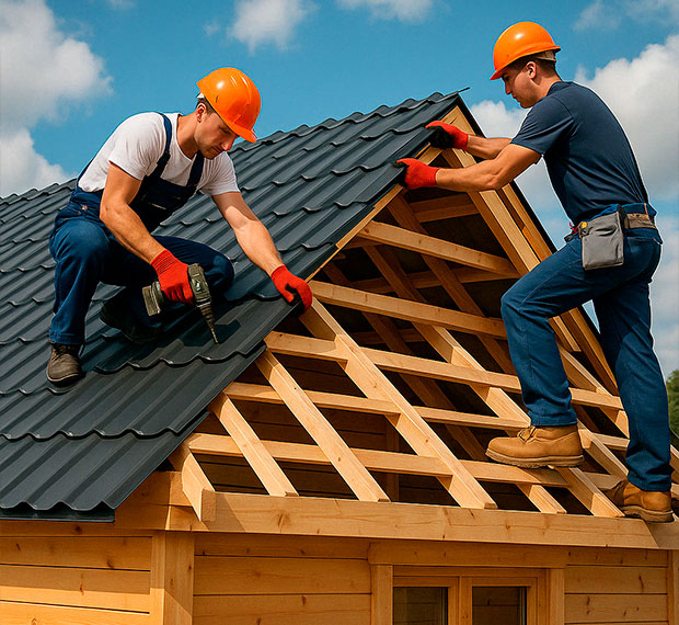 Кровельные работы в Кременной